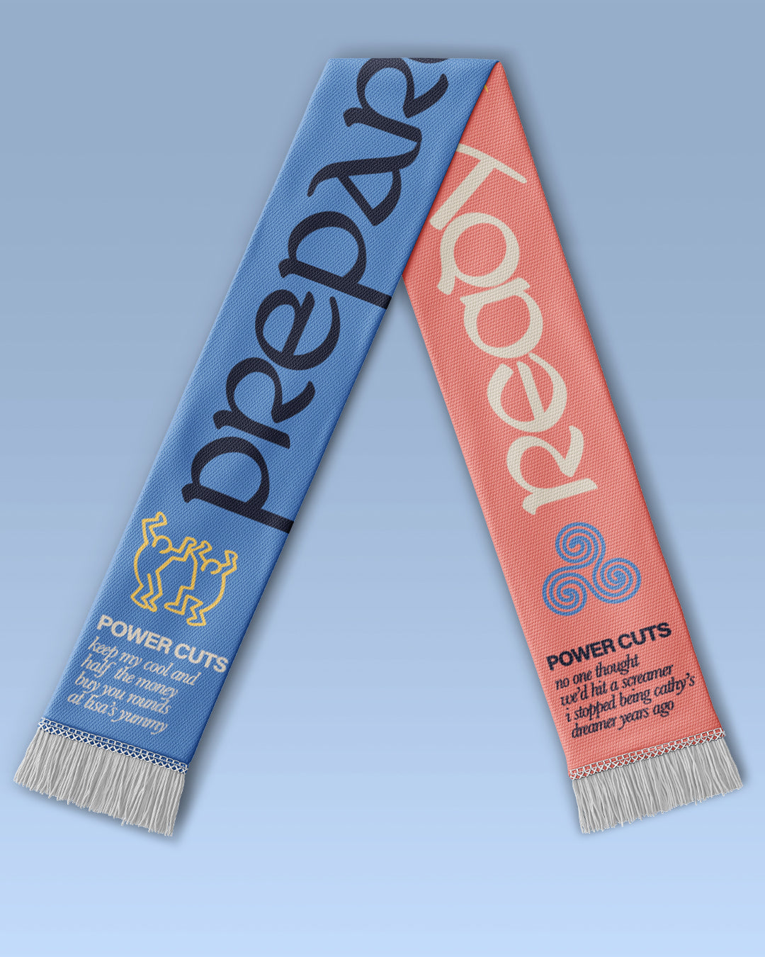 Scarf - Prepared To Party / Ready To Cry