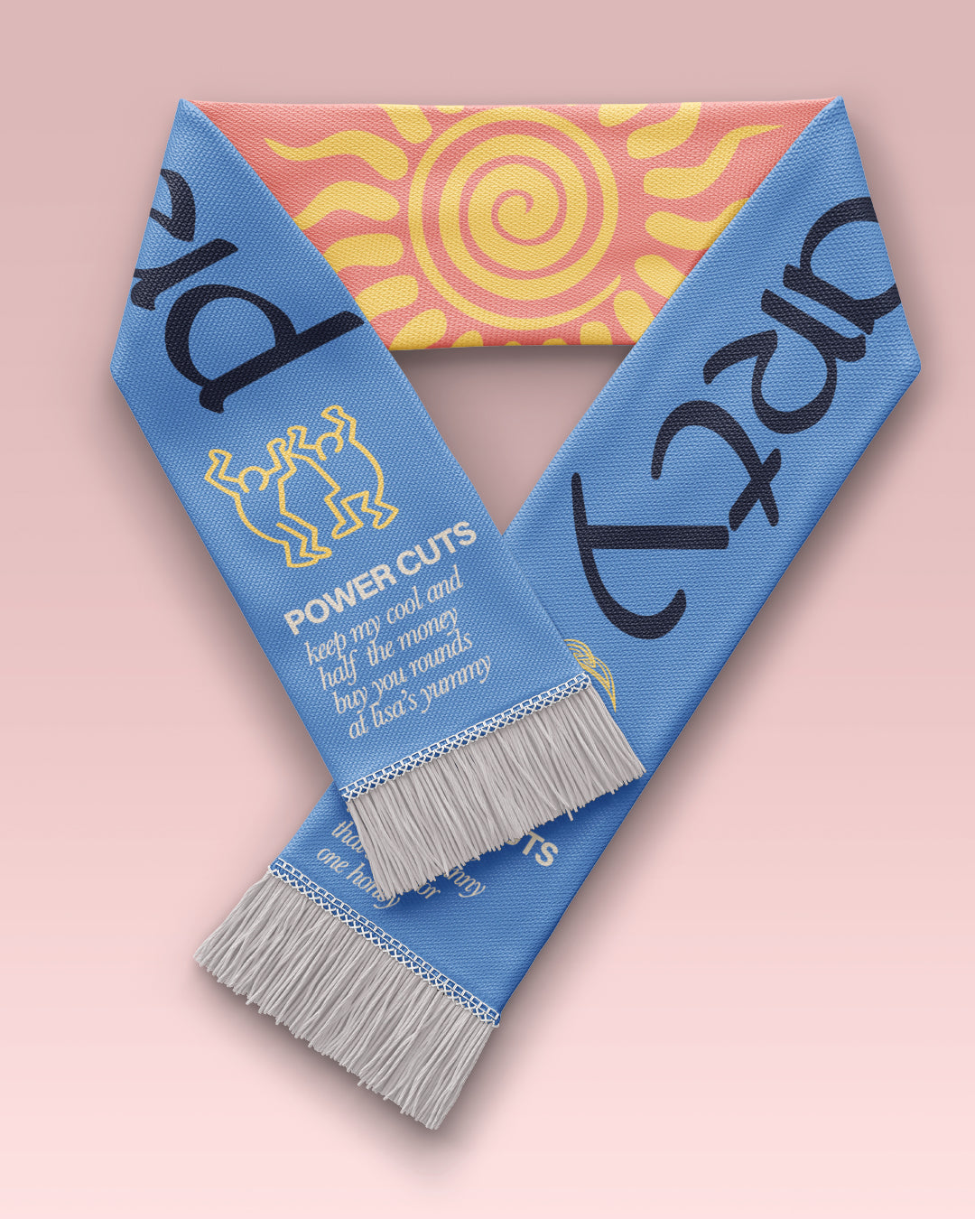 Scarf - Prepared To Party / Ready To Cry