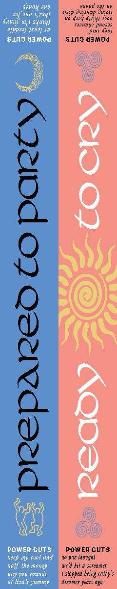 Scarf - Prepared To Party / Ready To Cry